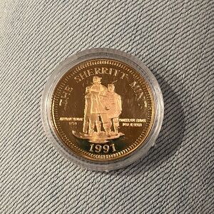 Gold Commemorative Coin 1991
